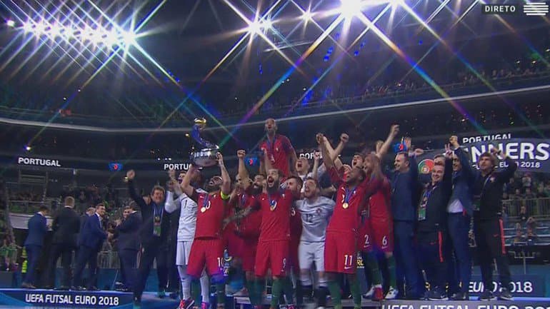 Portugal champion d'Europe de Futsal
